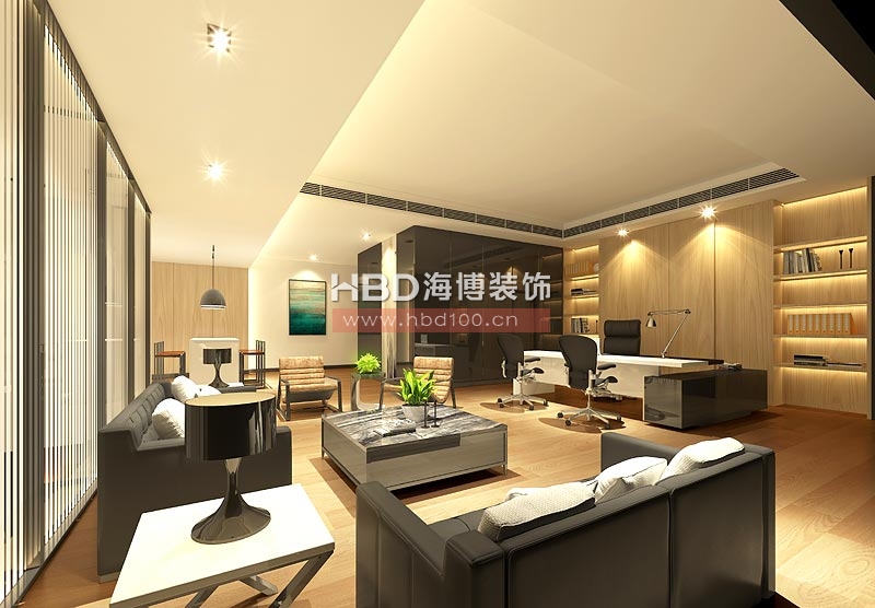 龍威擔保白云區(qū)辦公室裝修設(shè)計 經(jīng)理室