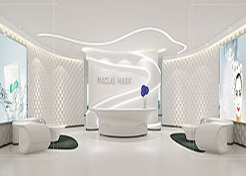 MACLAL MASK化妝品公司前臺設(shè)計