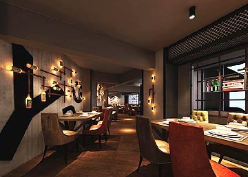 一道光麻辣頌主題餐廳裝修設(shè)計(jì) 一道光麻辣頌主題餐廳裝修設(shè)計(jì)
